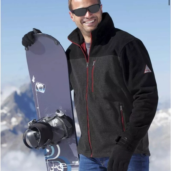 Atlas For Men Insulating Full Zip Fleece Jacket, XL - Picture 1 of 12